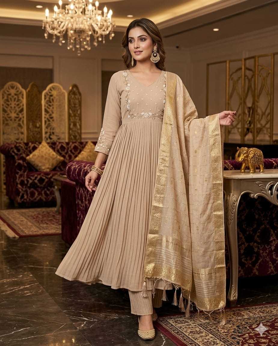 Chanderi Soft Designer Kurti