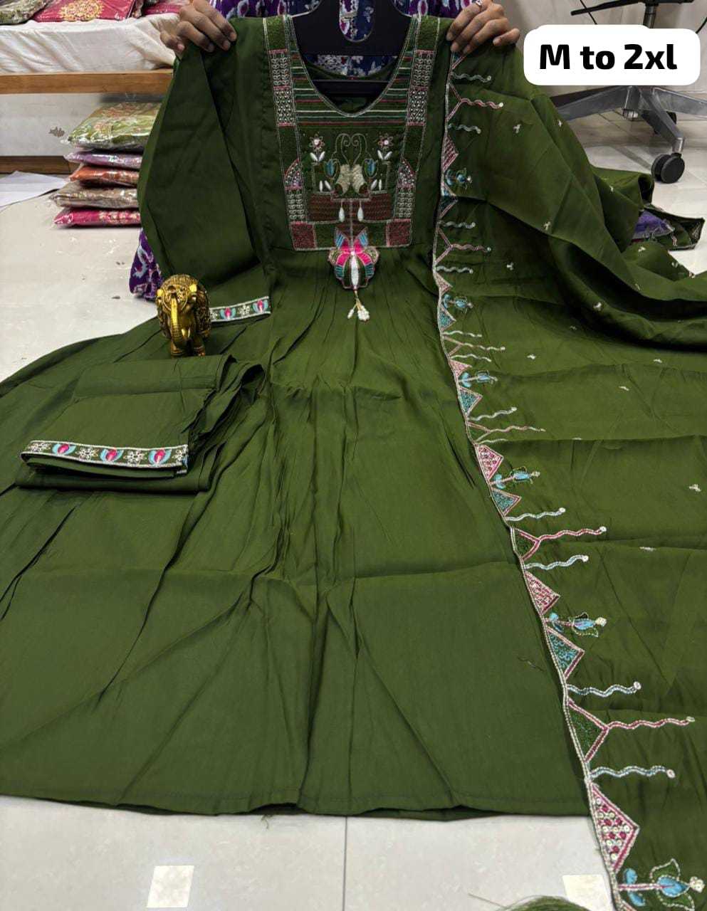 Muslin Anarkali Kurti