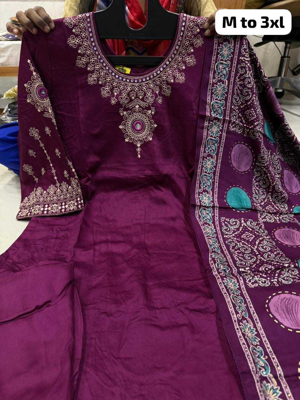 Dhrishani Gajji Silk Party Wear Kurti