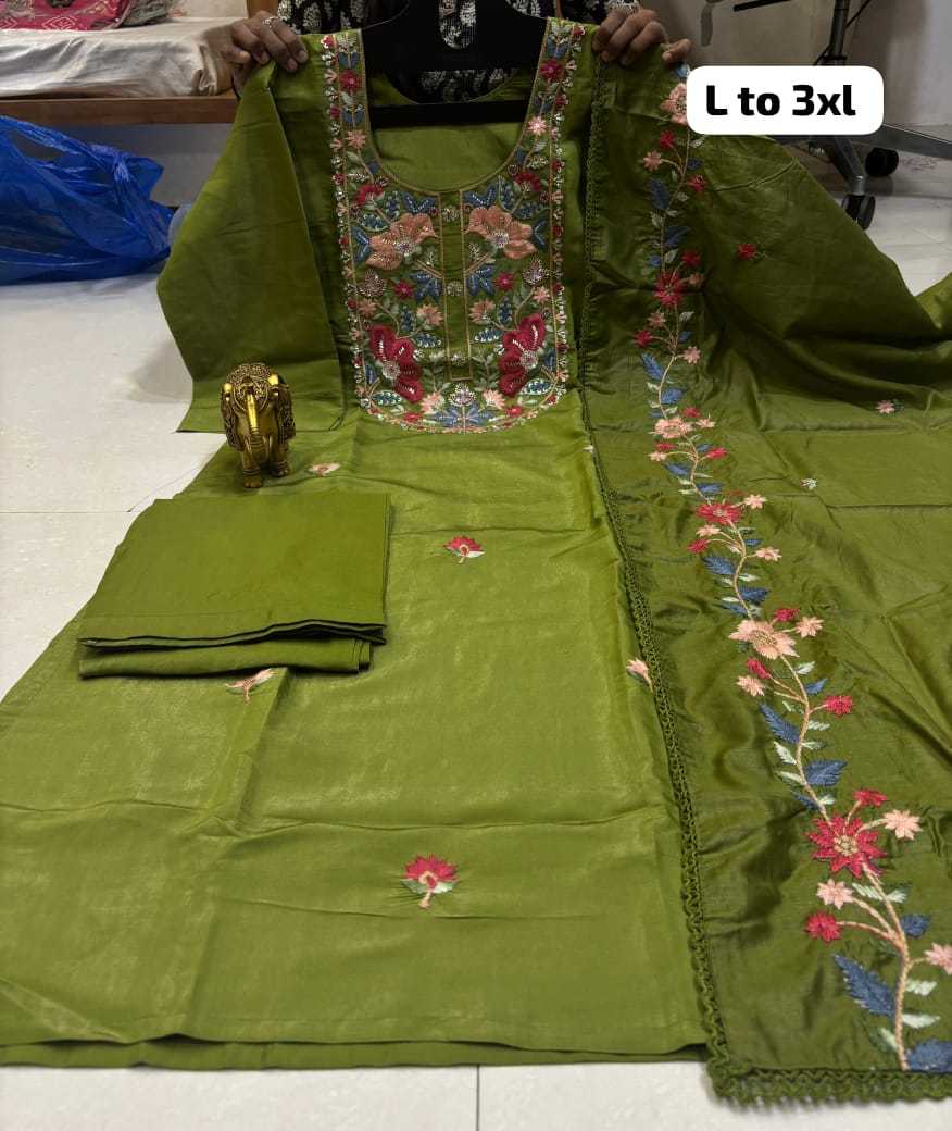Ekta Chanderi Cotton Festive Kurti