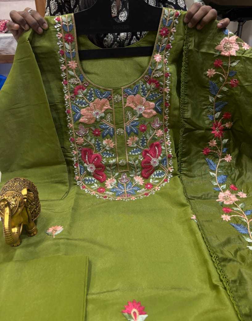 Ekta Chanderi Cotton Festive Kurti