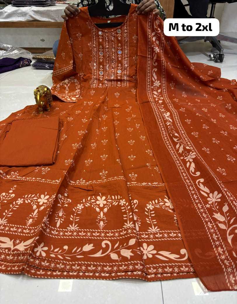 Eshmika Cotton Anarkali Kurti