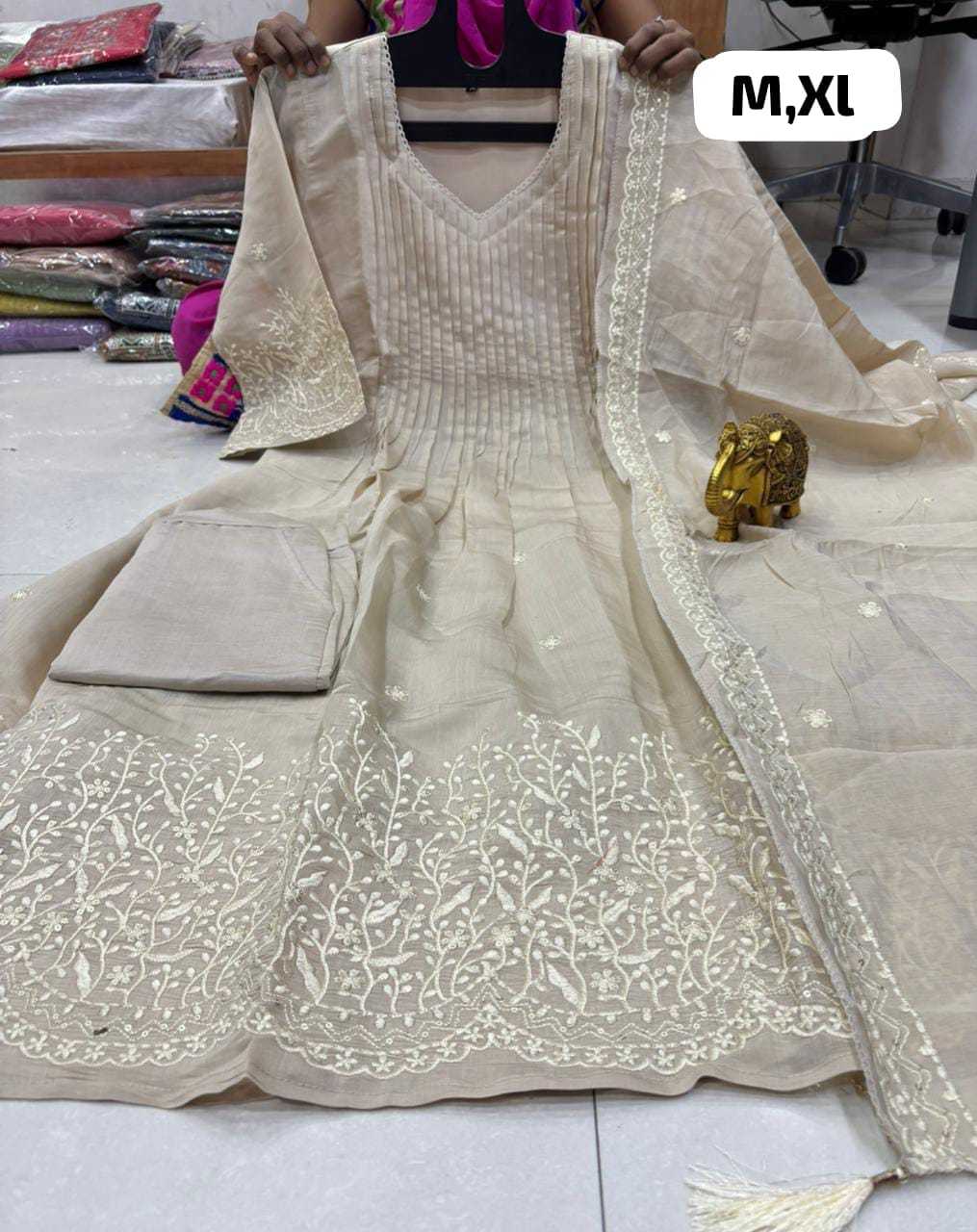 Kavini Chanderi Soft Ladies Suit