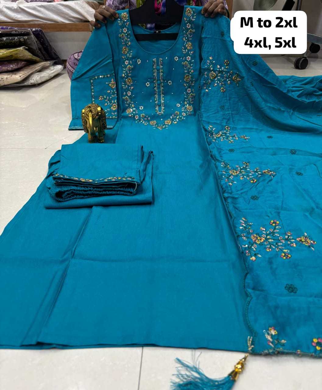 Heavy Silk Designer Kurti