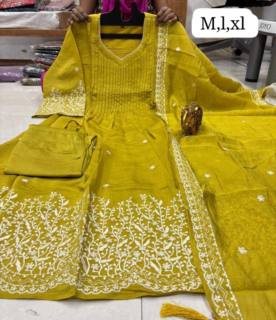 Lakshita Chanderi Soft Designer Kurti