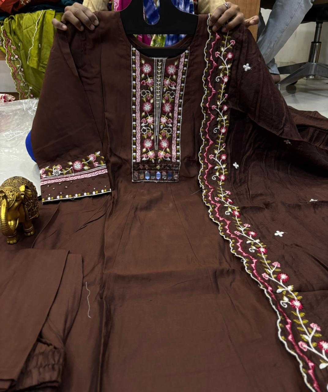 Silk Anarkali Kurti