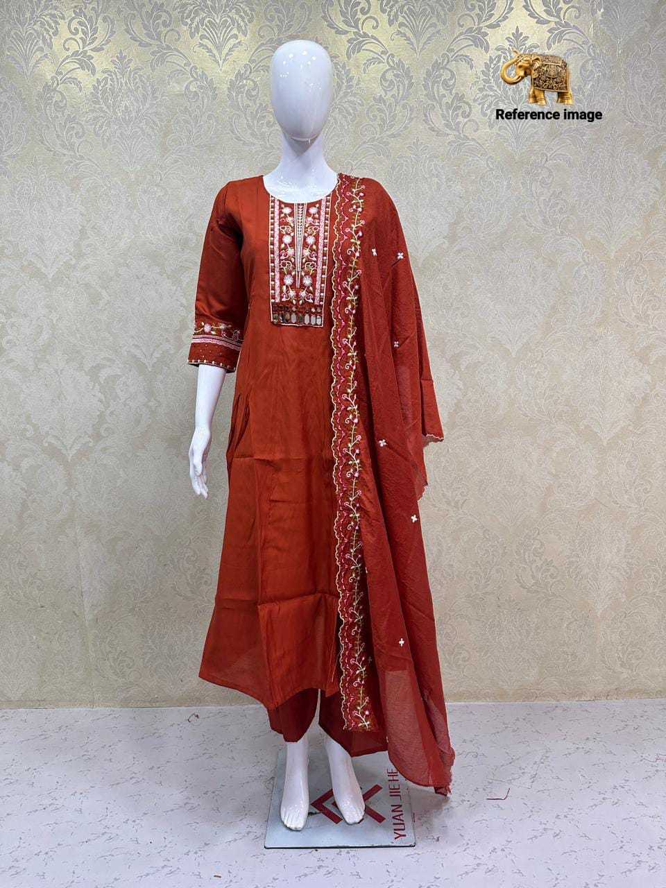 Silk Anarkali Kurti