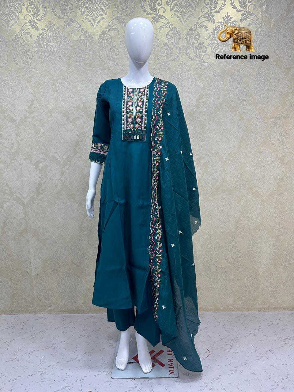 Silk Anarkali Kurti