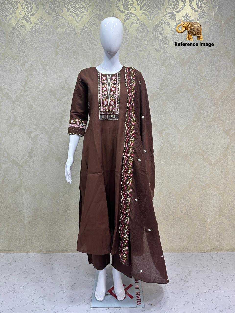 Silk Anarkali Kurti