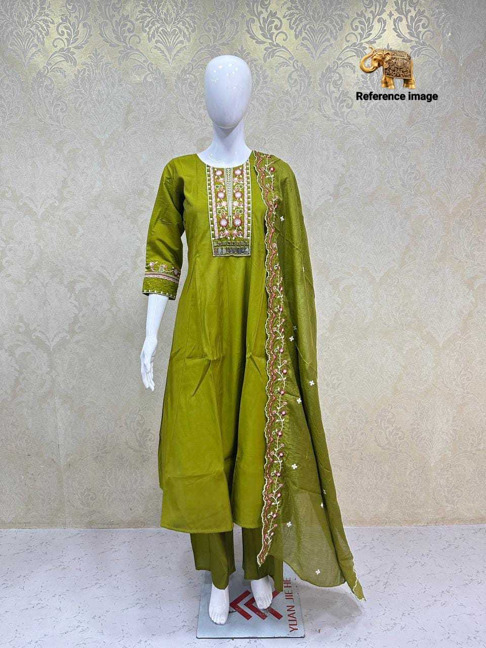 Silk Anarkali Kurti
