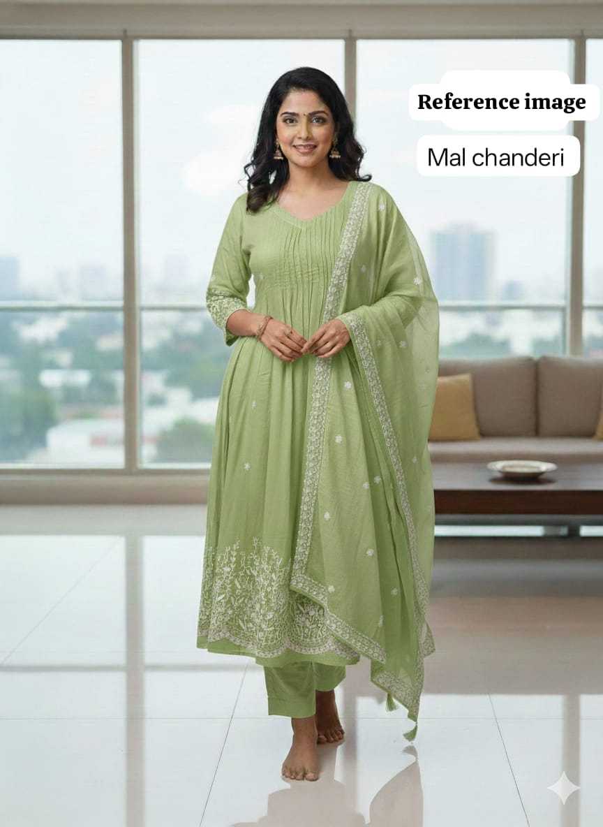 Chanderi Soft Festive Kurti