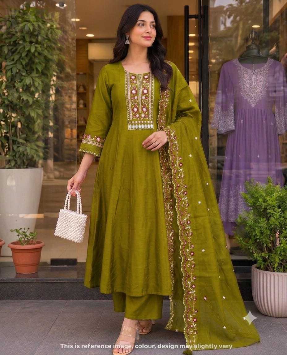 Mohini Silk Palazzo Suit