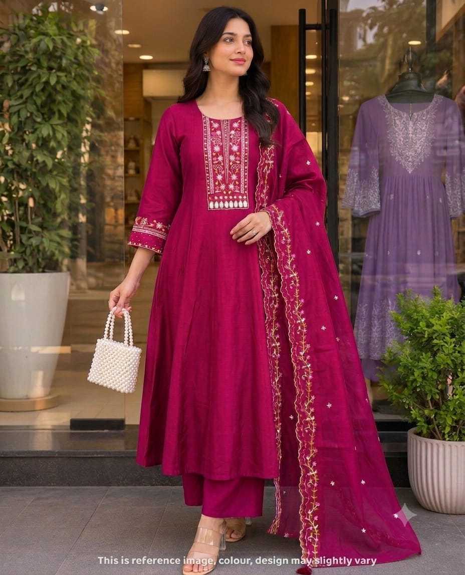 Mohini Silk Palazzo Suit