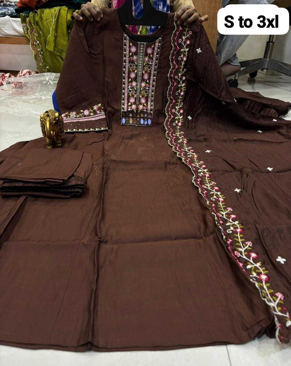 Mohini Silk Palazzo Suit