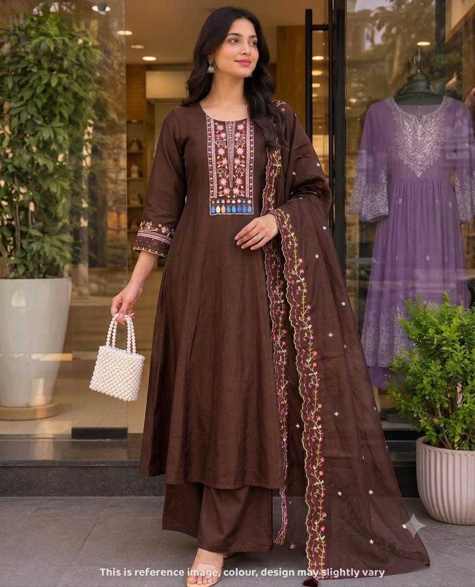Mohini Silk Palazzo Suit