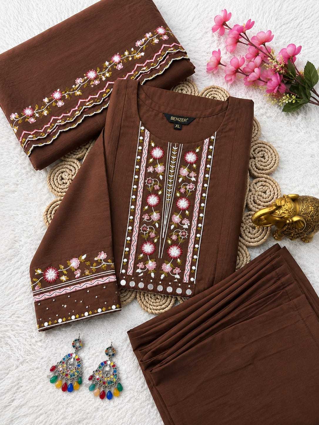 Mohini Silk Palazzo Suit