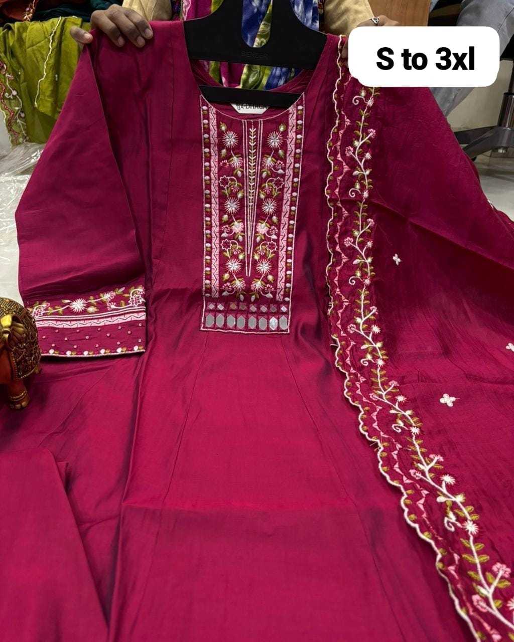 Mohini Silk Palazzo Suit