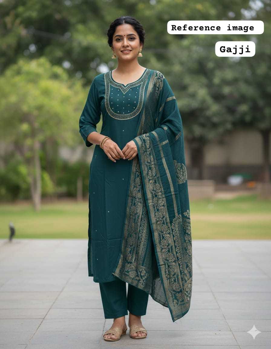 Gajji Silk Designer Kurti