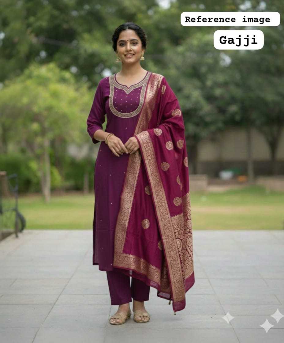 Gajji Silk Designer Kurti