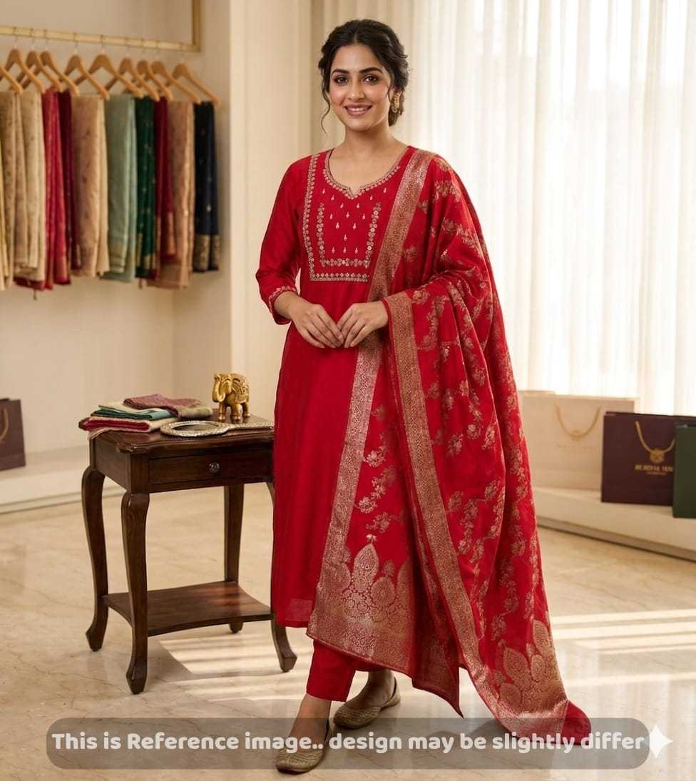 Faux Blooming Party Wear Kurti