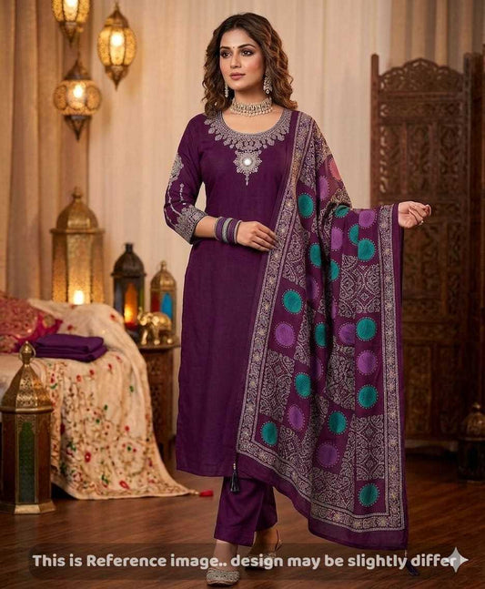 Vihana Gajji Silk Designer Kurti