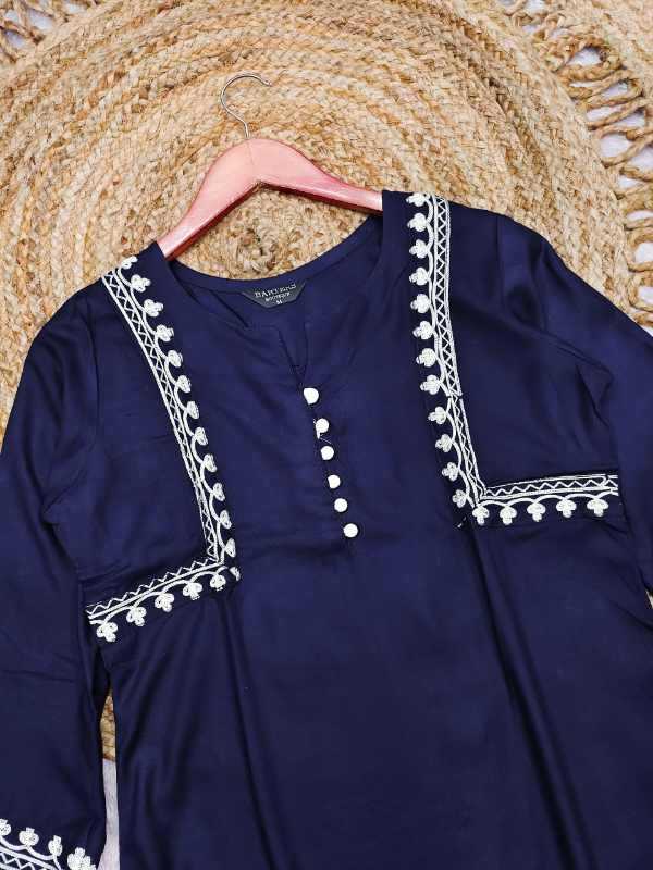 Heavy Rayon Embroidery Suit