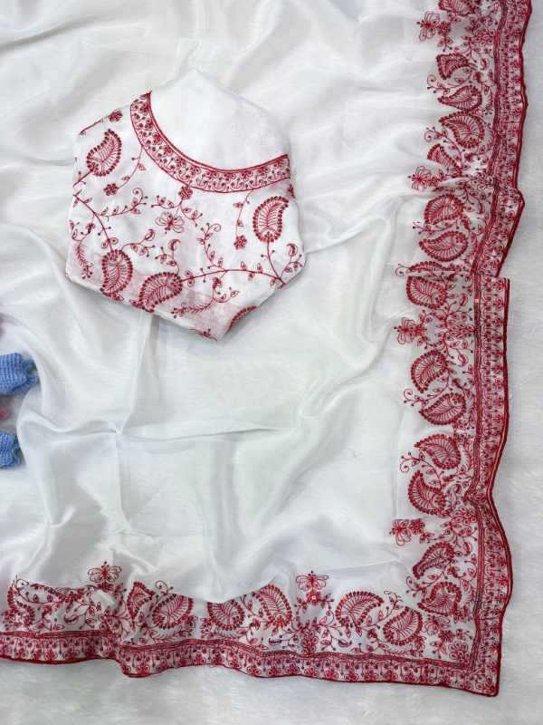 Tabby Silk Designer Saree