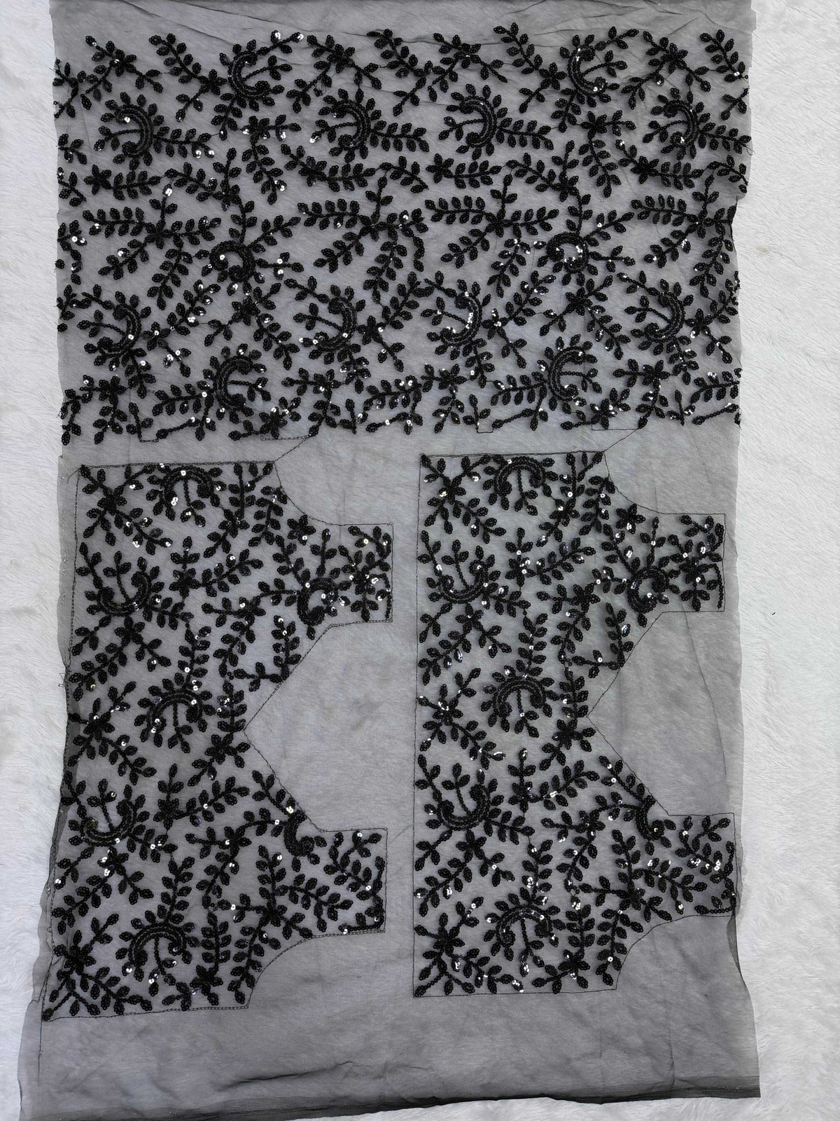 Butterfly Net Sequin Saree