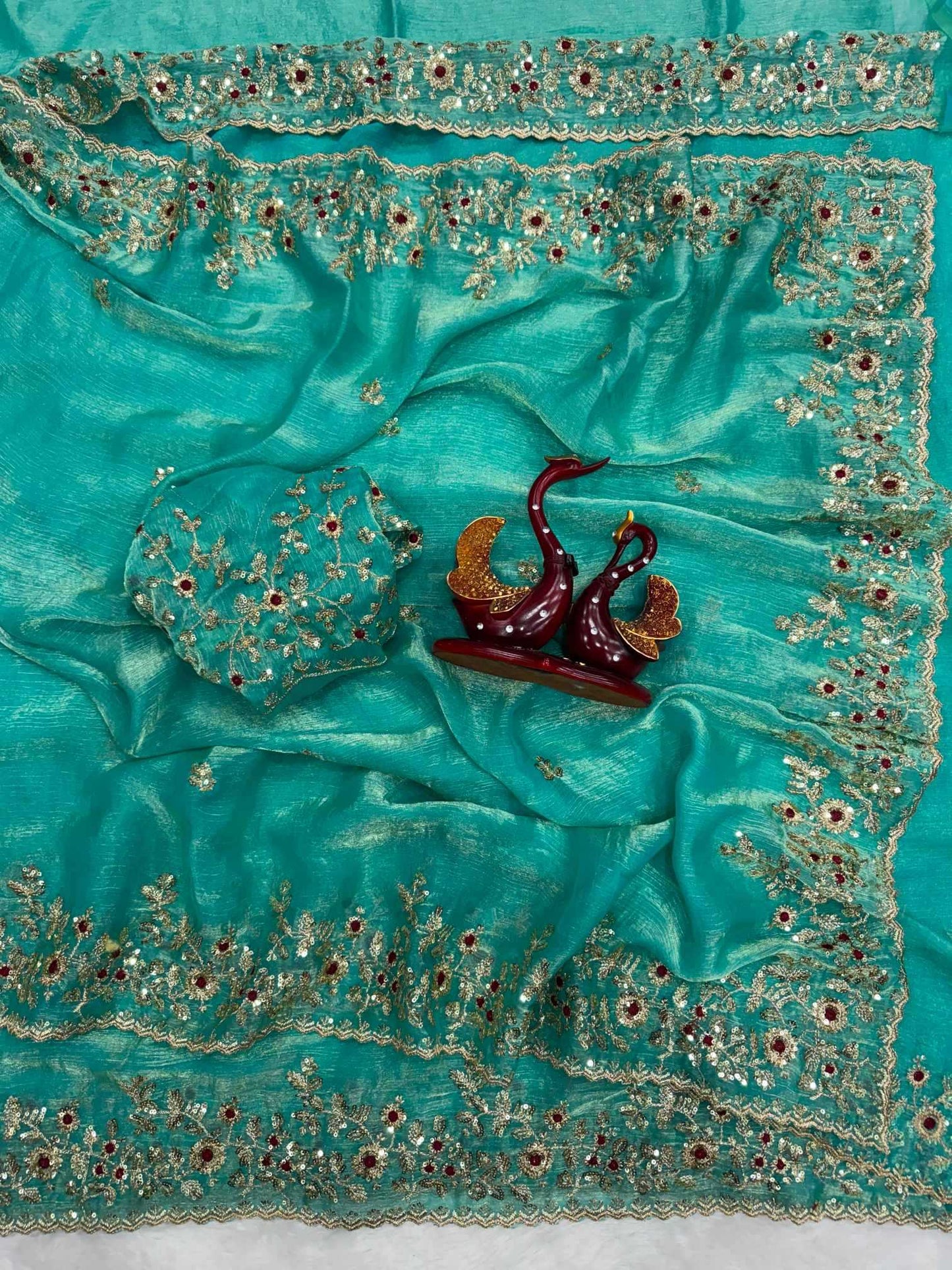 Chiffon Sequence Saree