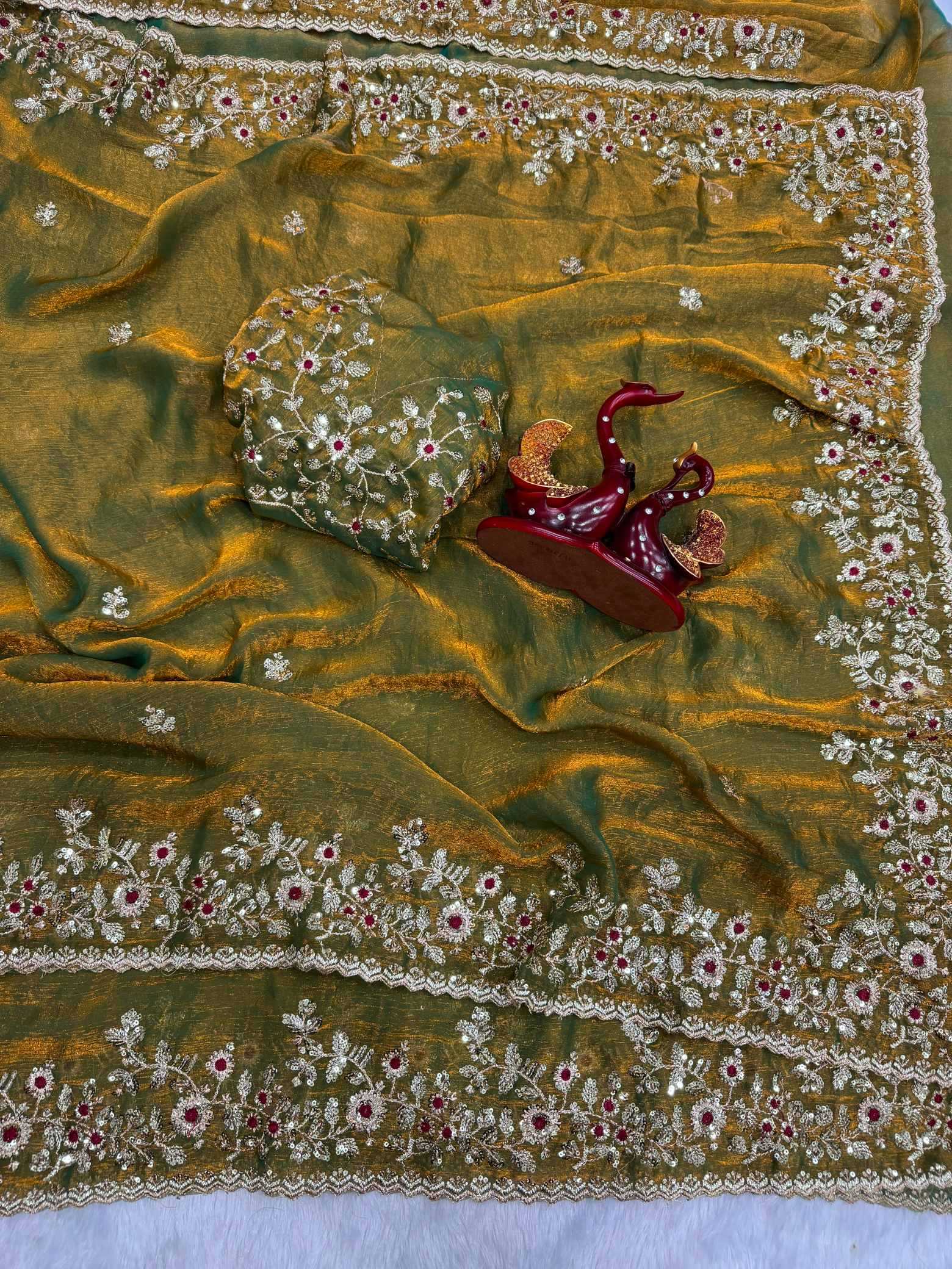 Chiffon Sequence Saree