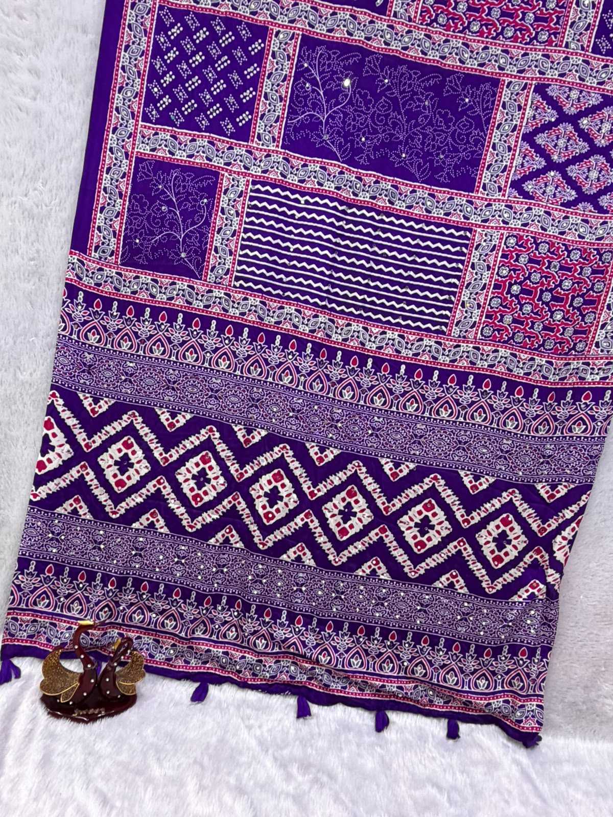 Satin Printed Saree