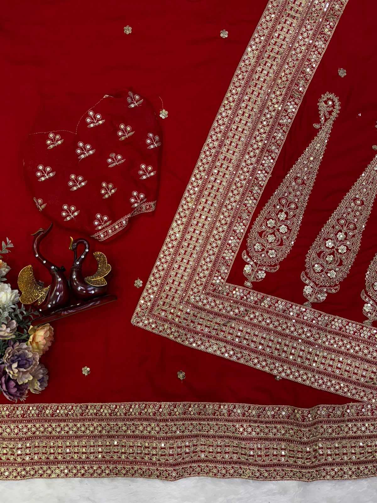 Vichitra Silk Party Wear Saree