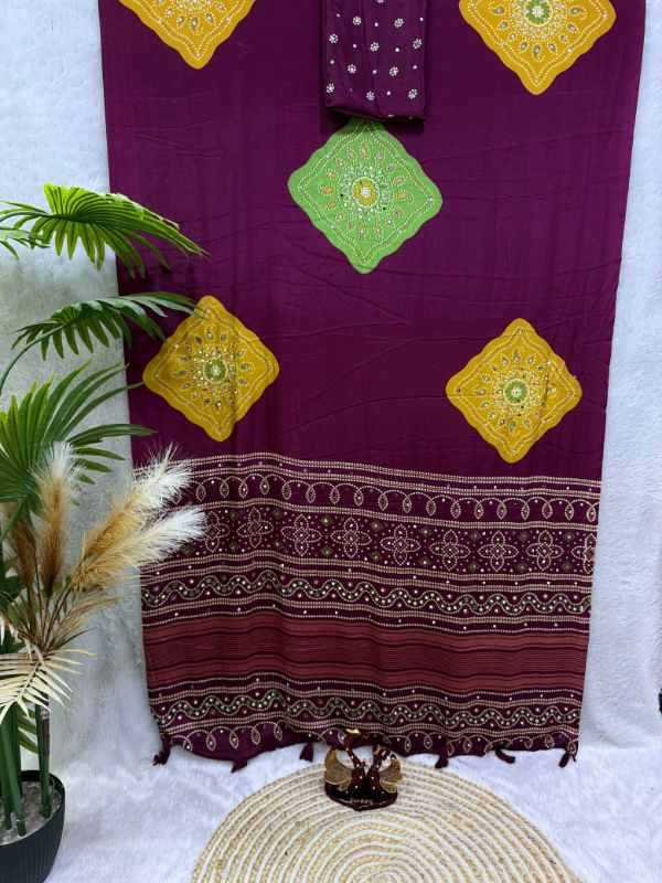 Satin Printed Saree