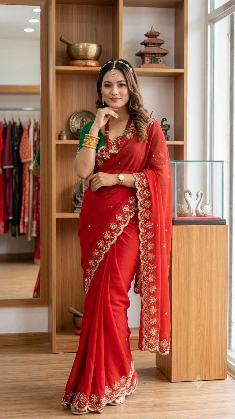 Georgette Saree