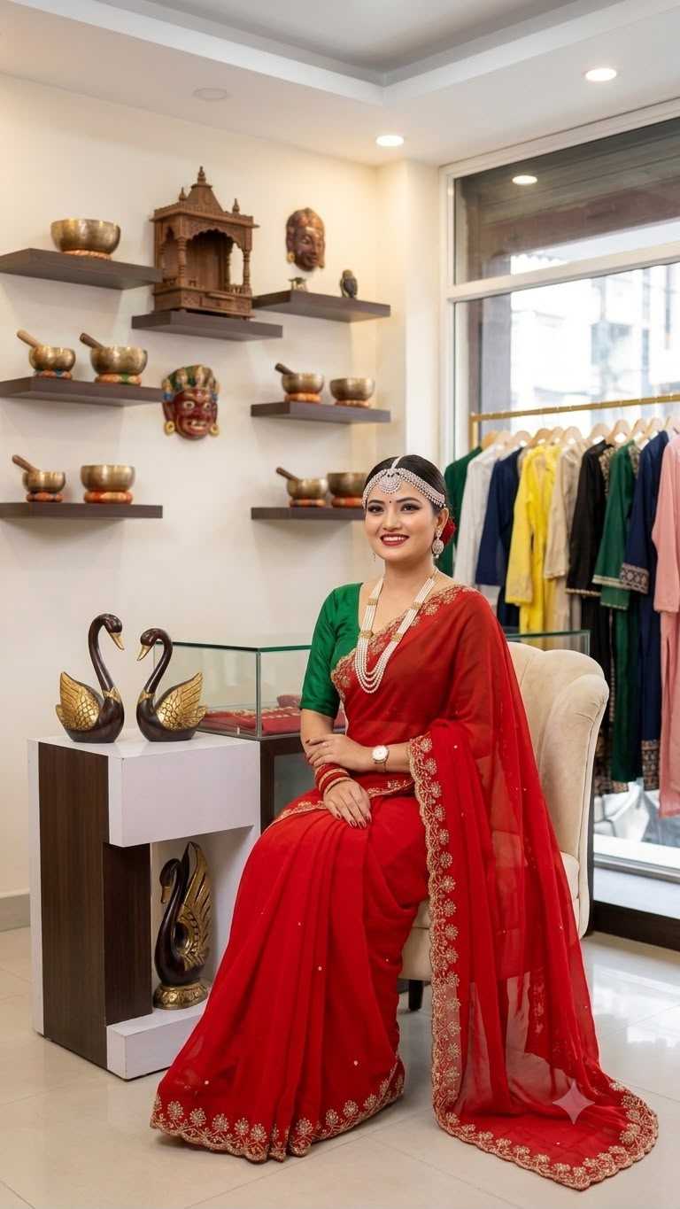 Georgette Saree