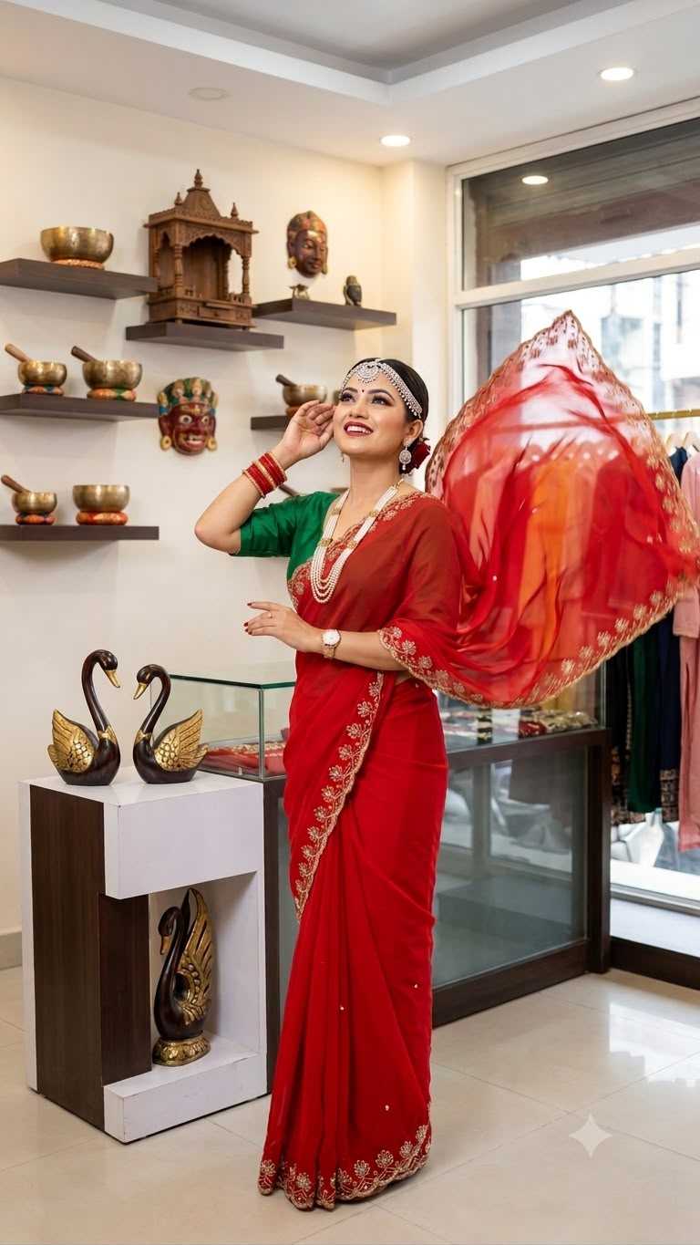 Georgette Saree
