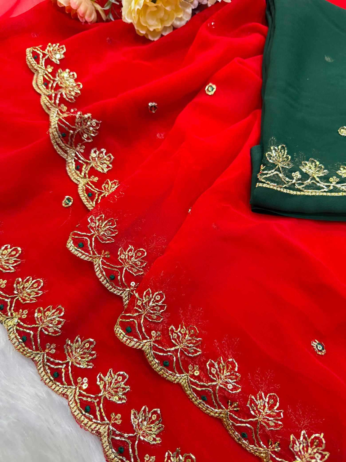 Georgette Saree