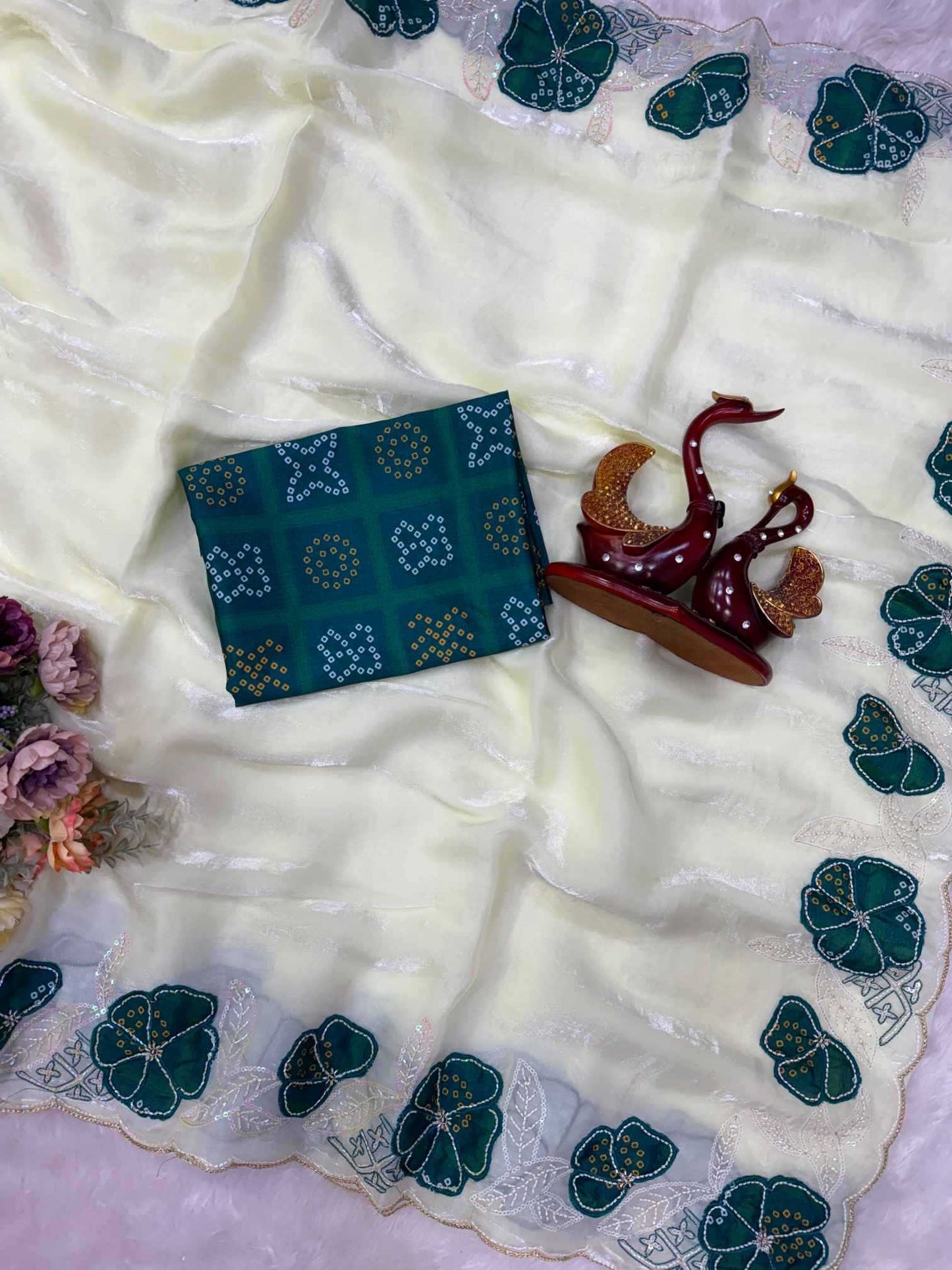 Space Silk Designer Saree