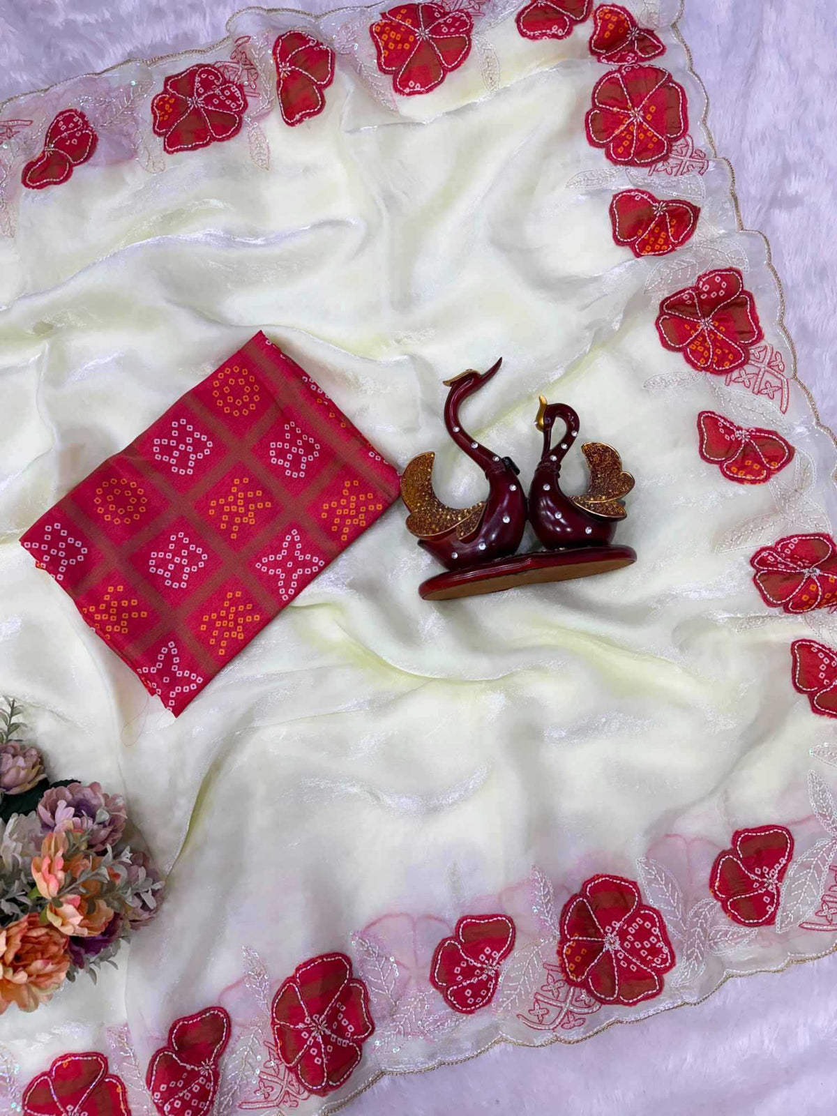 Space Silk Designer Saree