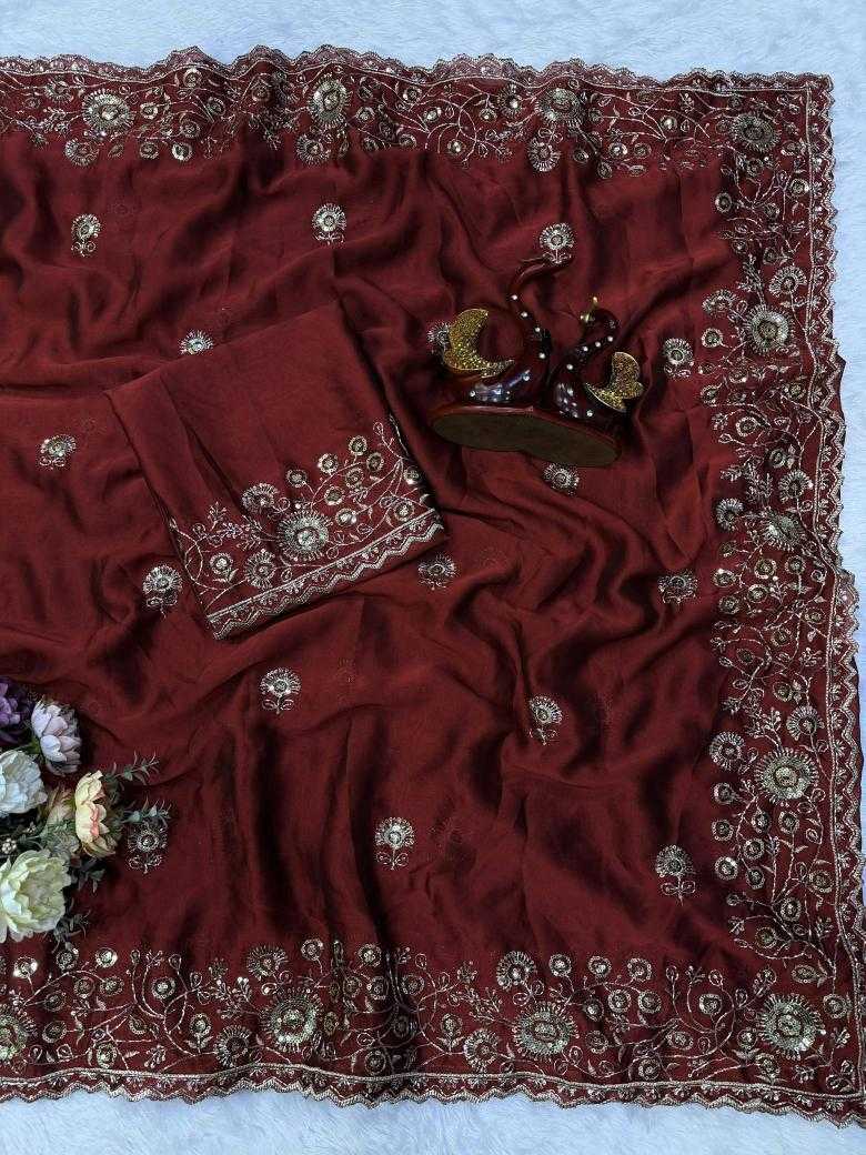 Rangoli Silk Sequence Saree