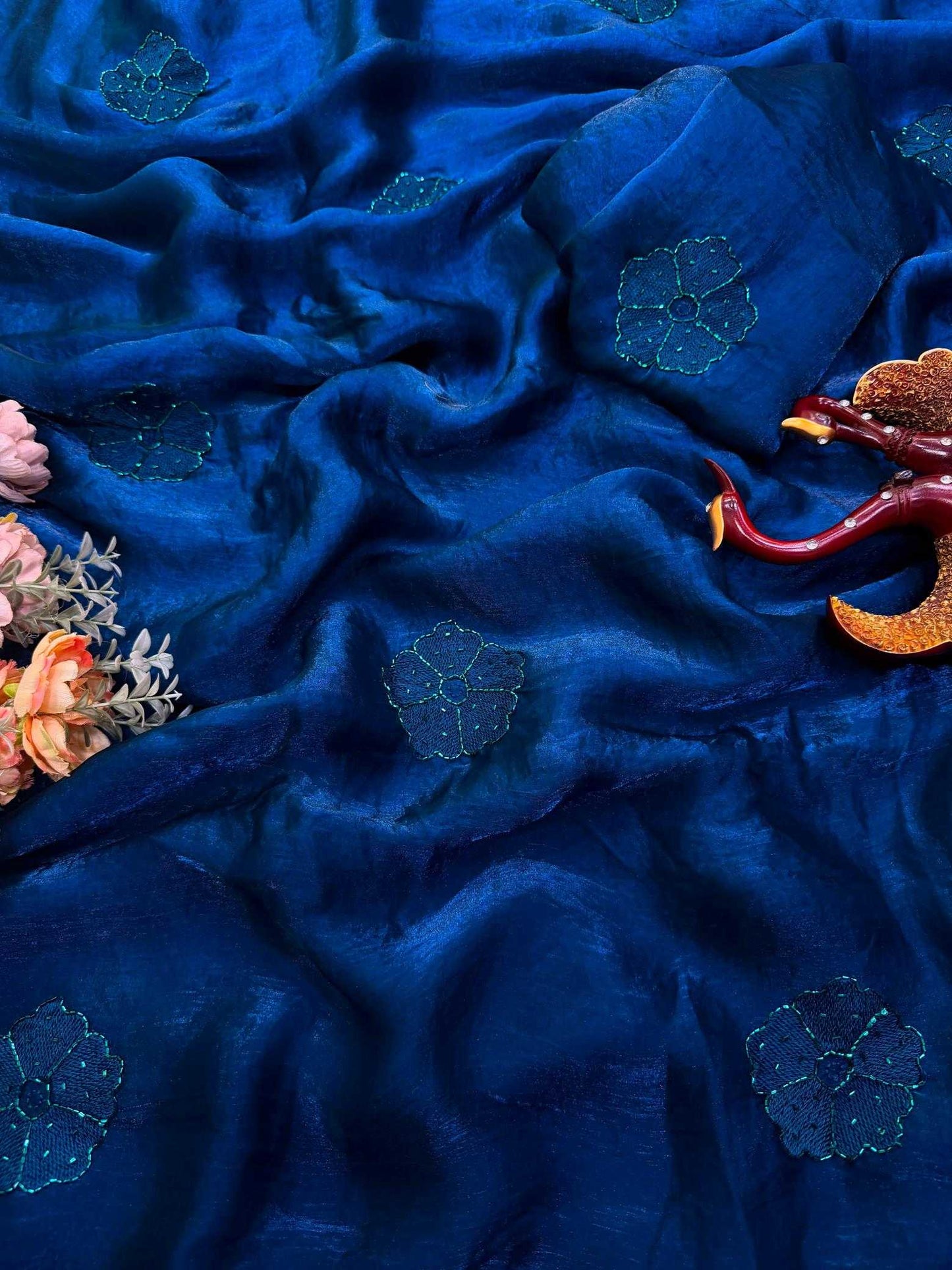 Space Silk Soft Saree