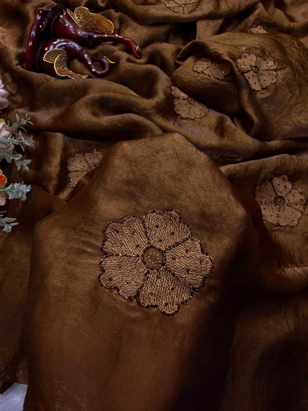 Space Silk Soft Saree