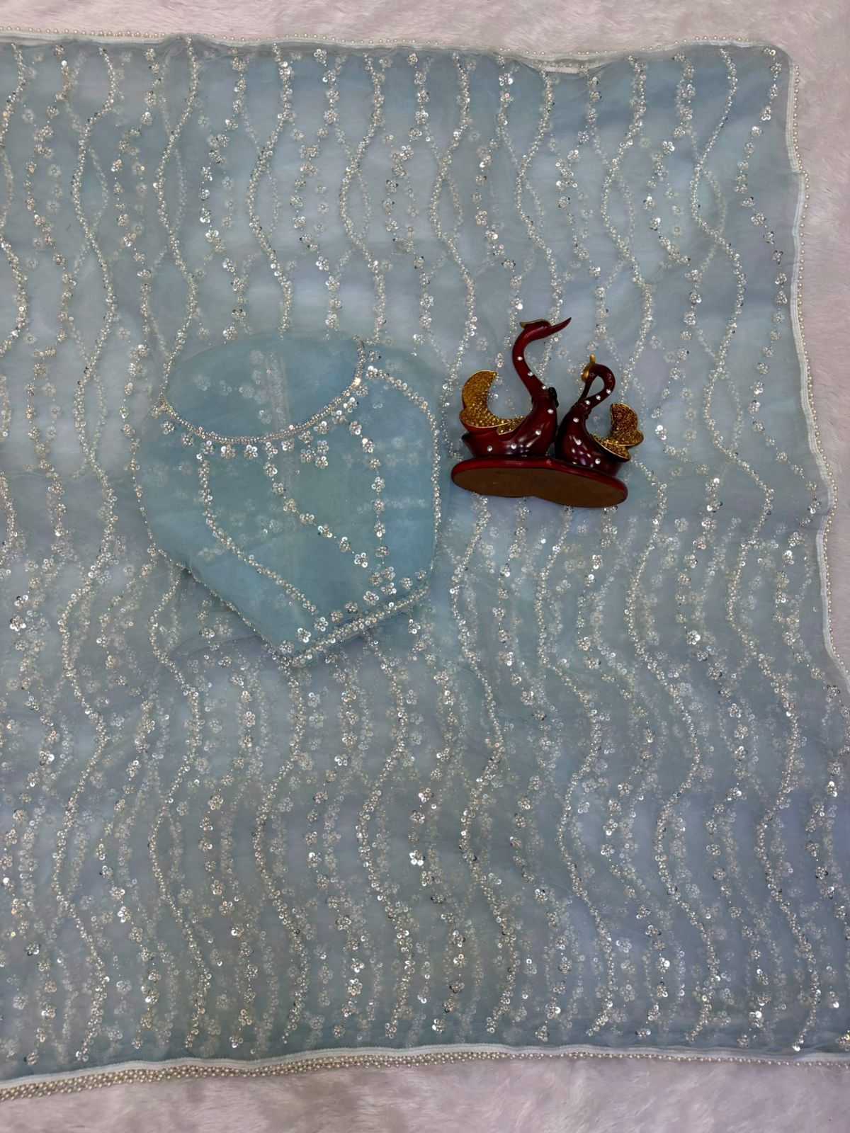 Soft Net Designer Saree