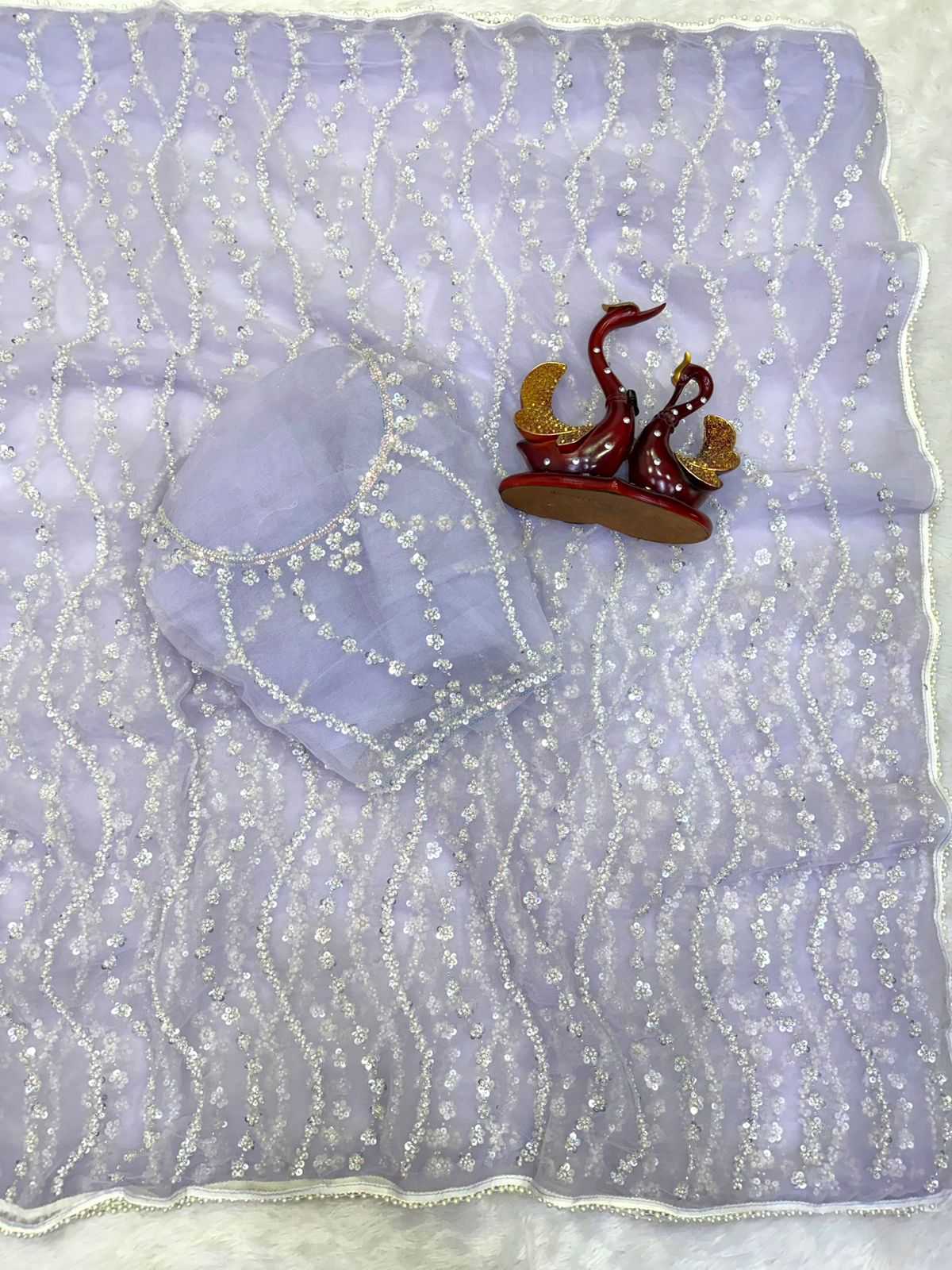 Soft Net Designer Saree