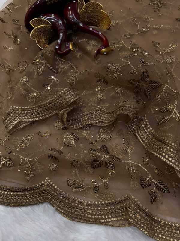 Soft Net Designer Saree