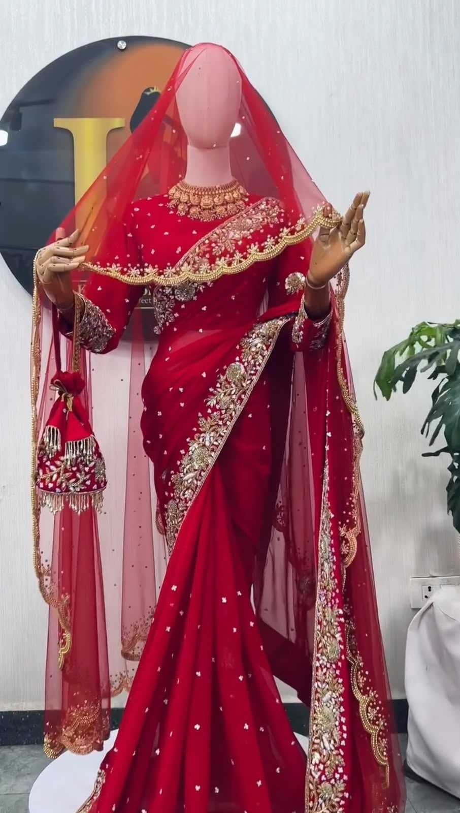 Rangoli Silk Sequin Saree