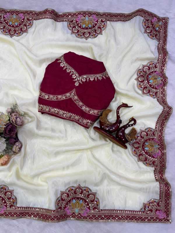Silk Designer Saree 5640
