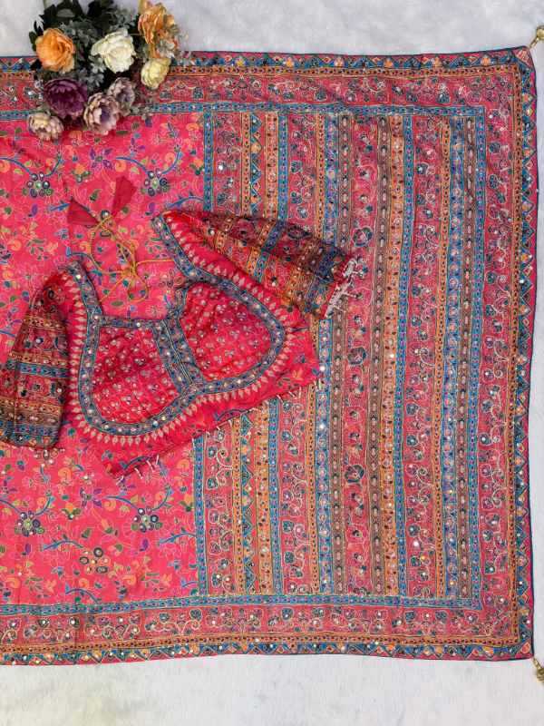 Soft Chinon Printed Saree