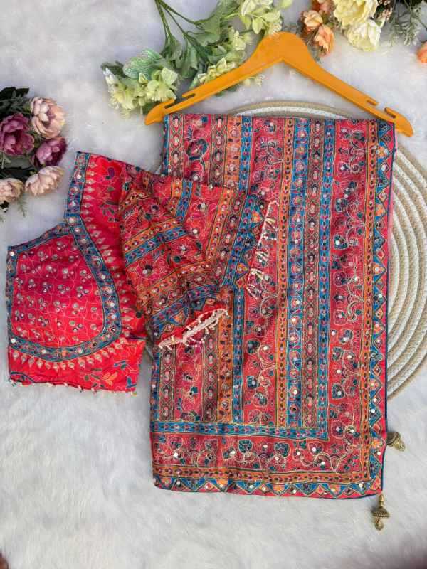 Soft Chinon Printed Saree