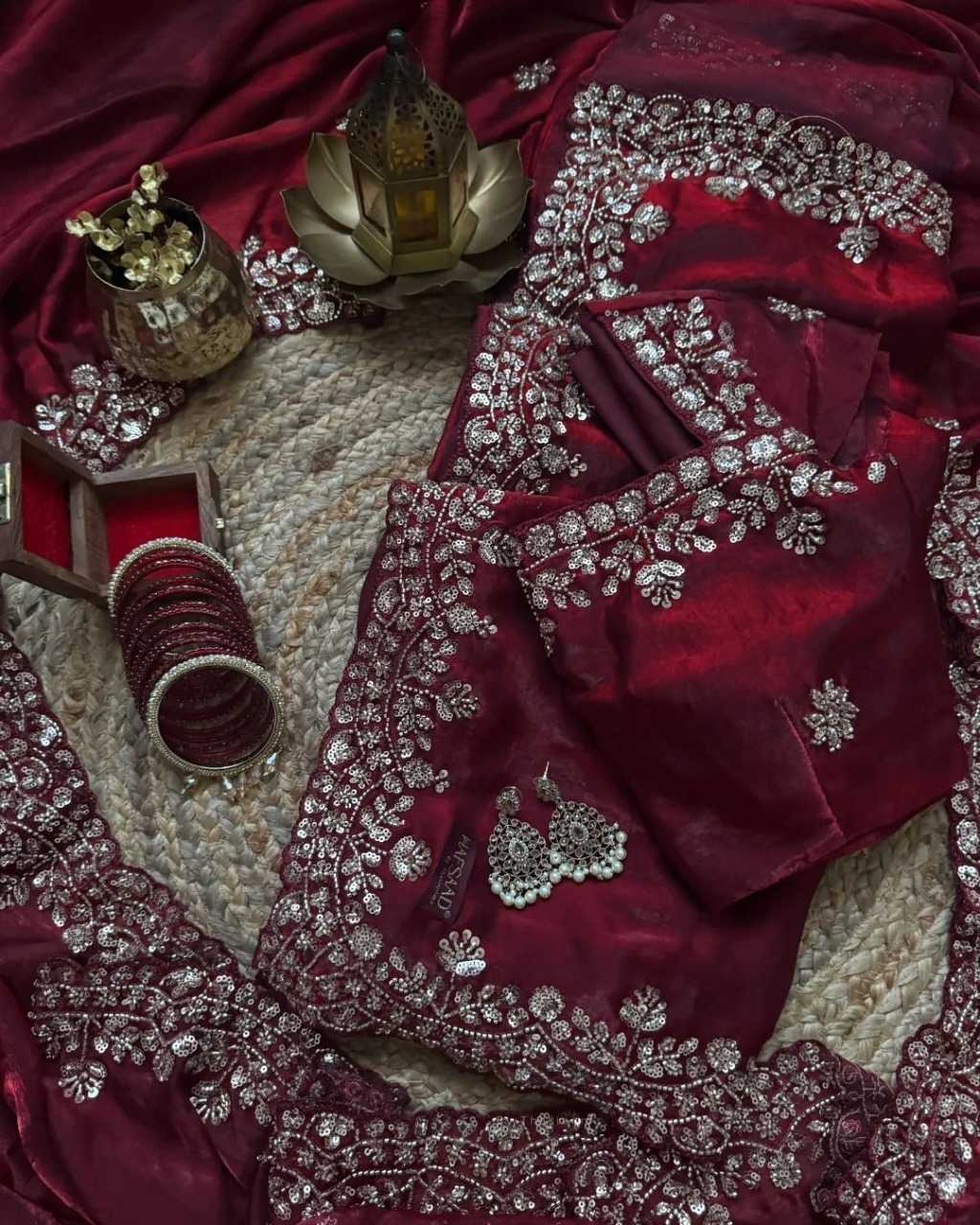 Chiffon Party Wear Saree